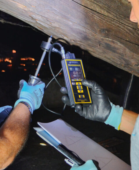 misura umidità del legno